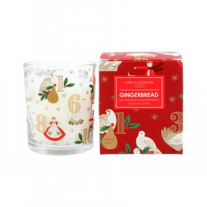 12 Days Of Christmas Boxed Candle Pot  Sml